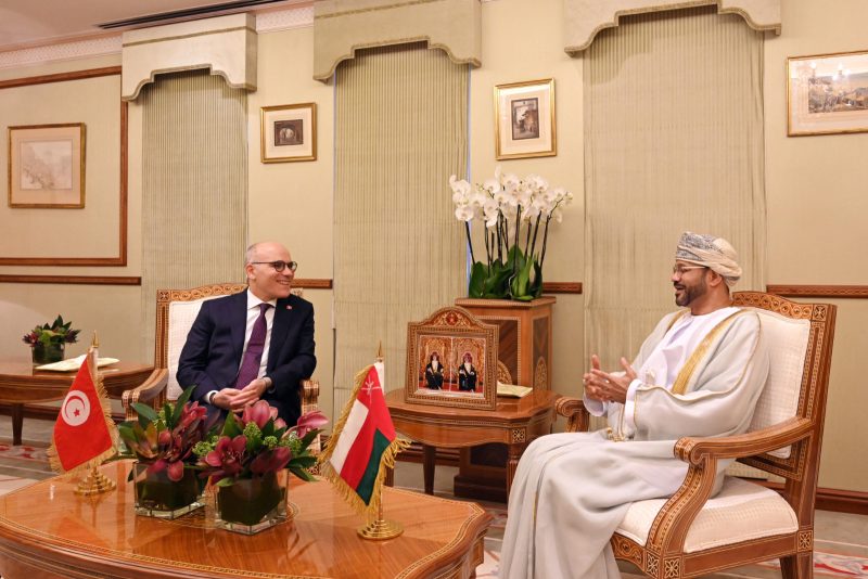 Sayyid Badr receives Tunisian Foreign Minister