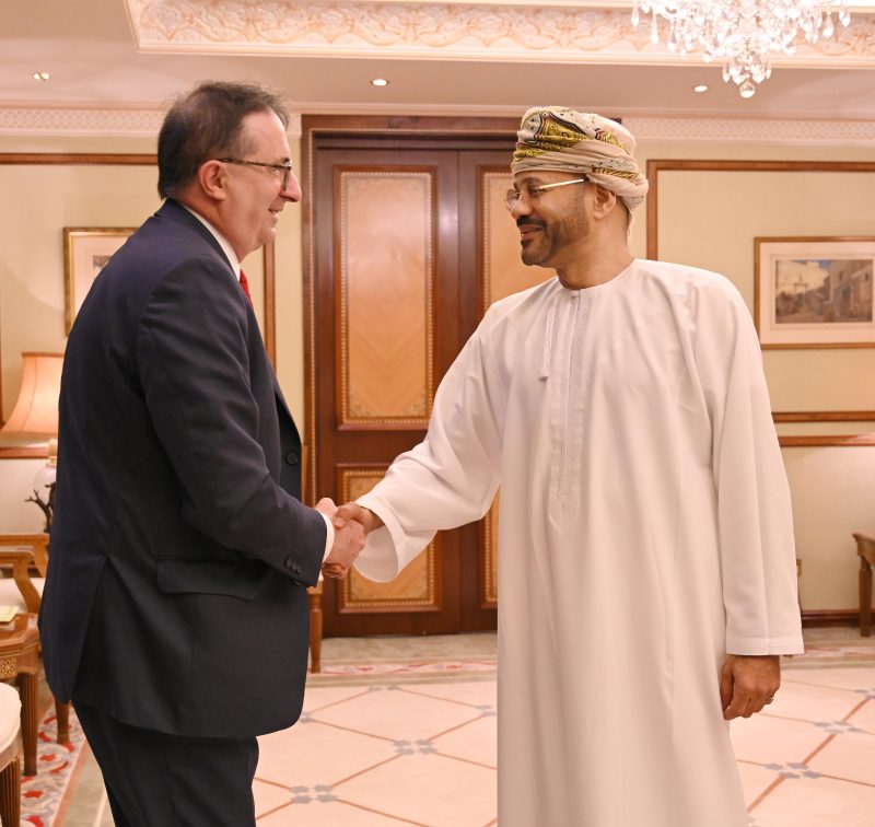 His Excellency the Minister of Foreign Affairs receives the Swiss Special Envoy for the Middle East and North Africa