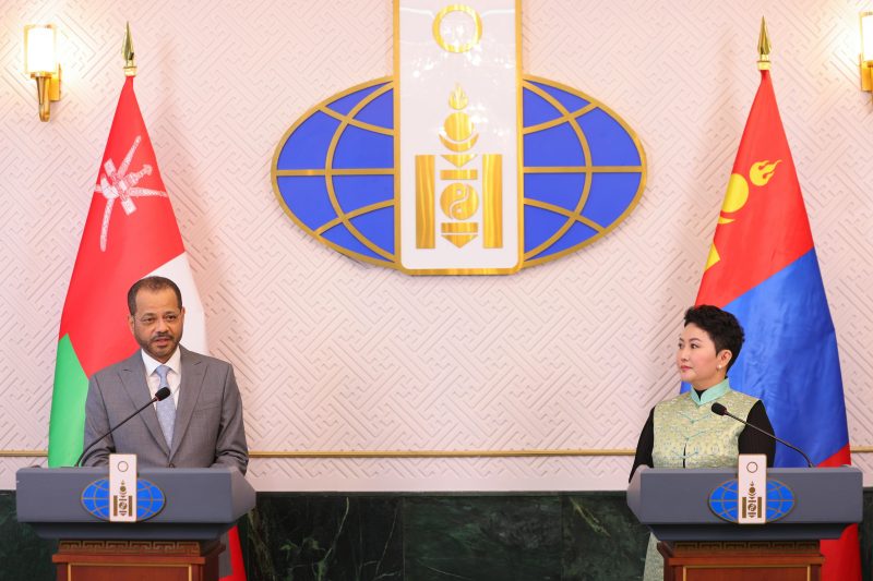 Sultanate of Oman and Mongolia discuss enhancing and developing areas of cooperation