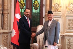 Foreign Minister meets Prime Minister of Nepal