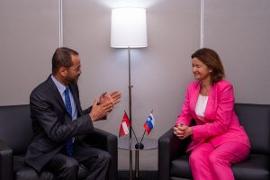 Foreign Minister meets Slovenian Foreign Minister