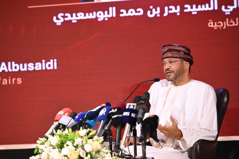 Minister at media meeting marking anniversary of His Majesty 's accession