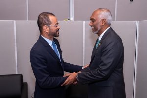 Foreign Minister meets President of Maldives