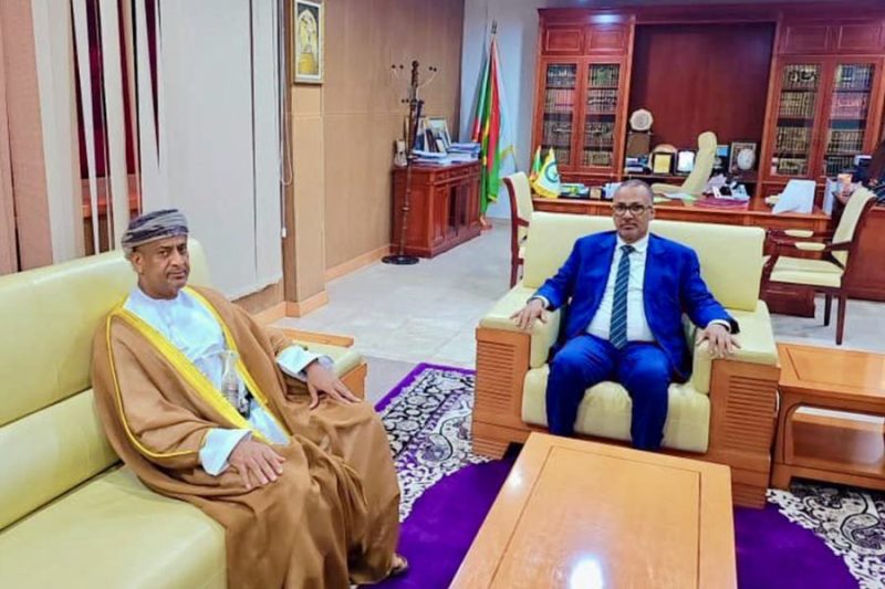 Oman head of Mission to Mauritania meets head of employers union