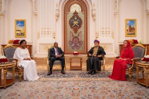 His Majesty hosts dinner in honour of Angolan President