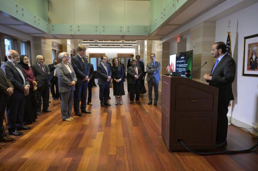 Oman's Embassy in Washington holds a reception - www.fm.gov.om