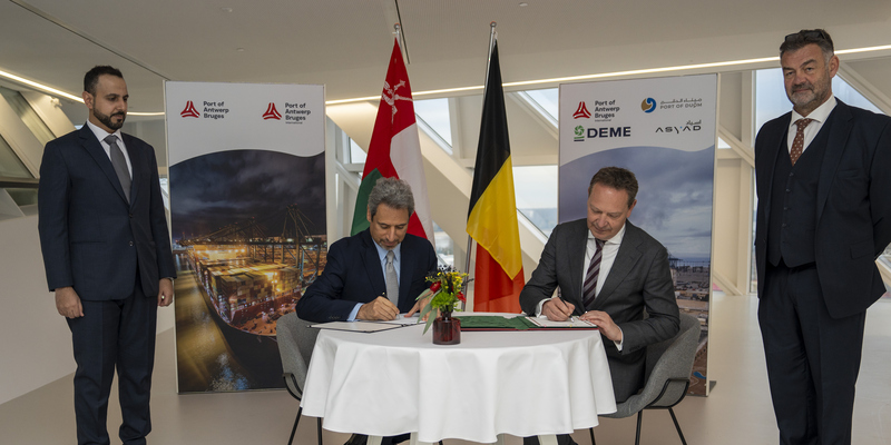 Oman and Belgium sign agreement on green hydrogen