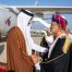 أميرُ قطر يصل إلىEmir of Qatar arrives in Oman سلطنة عُمان