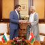 His Majesty receives message from Bulgarian President