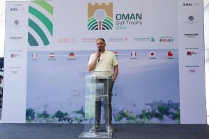 Oman Golf Trophy continues in India with Oman Ambassador present.